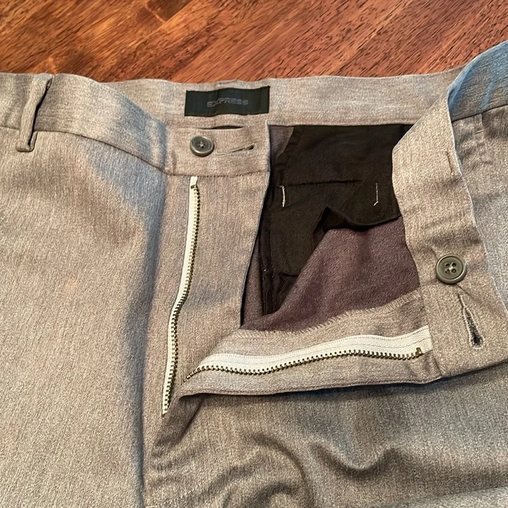 Express gray dress pants